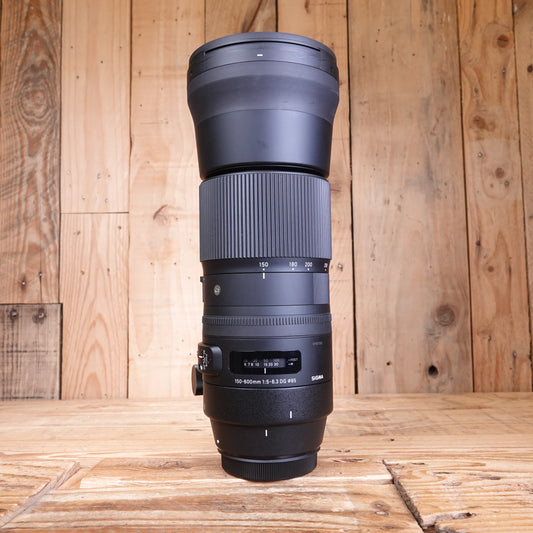 Used Sigma 150-600mm F5-6.3 DG Contemporary Lens - Canon Fit