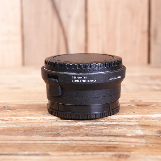 Used Sigma MC-11 Mount Converter Canon EF to Sony E Mount