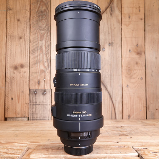 Used Sigma 150-500mm f5-6.3 DG APO OS HSM Lens - Nikon Fit