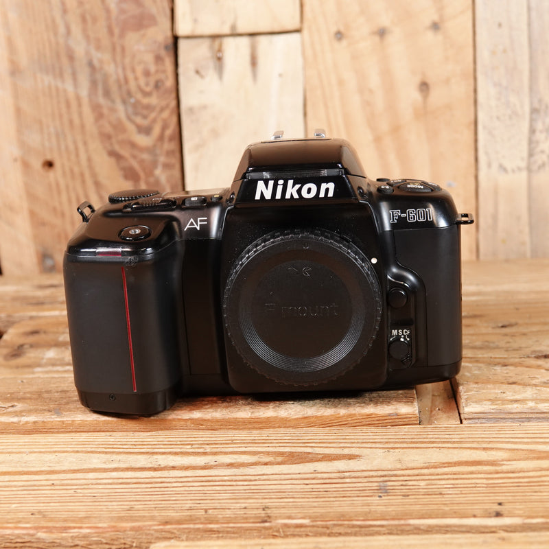 Used Nikon F-601 AF 35mm Film Camera