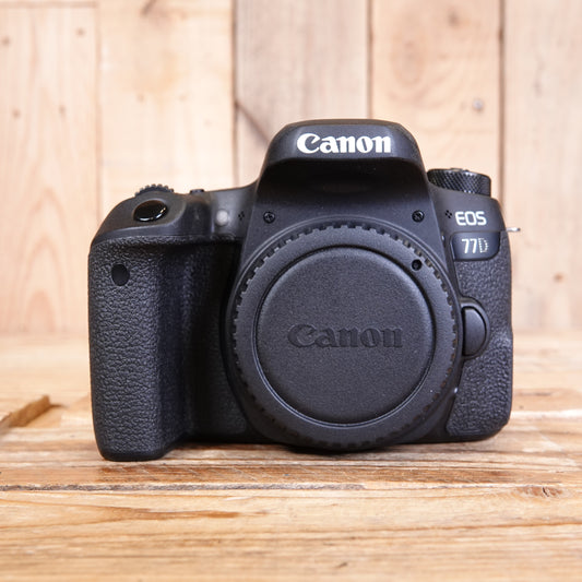 Used Canon EOS 77D Digital SLR Camera Body