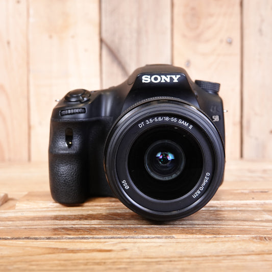 Used Sony A58 Camera with 18-55mm SAM II Lens