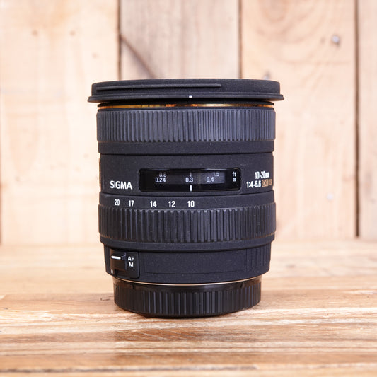 Used Sigma AF 10-20mm F4-5.6 EX DC HSM Lens - Canon Fit