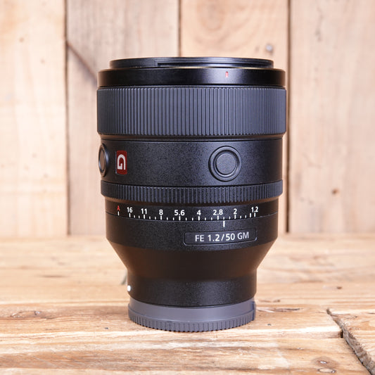 Used Sony FE 50mm f1.2 GM Lens