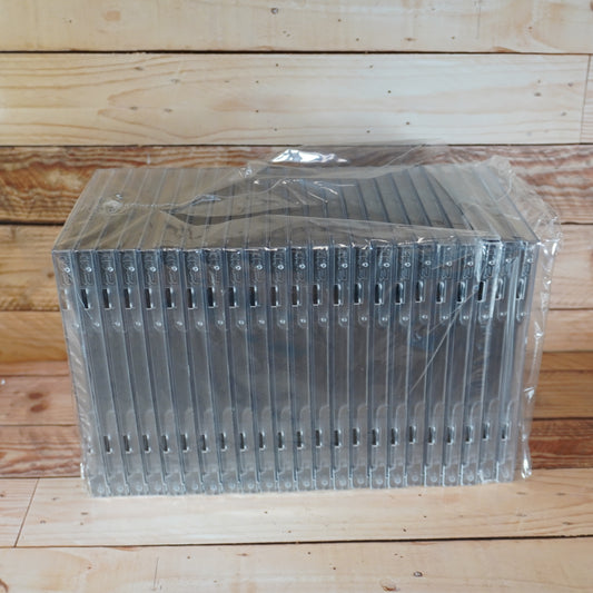 23x Double Black 10.4mm CD Jewel Cases - Boxed