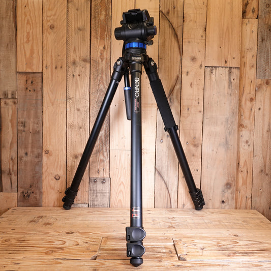 Used Benro A373F Tripod with S7 Video Head