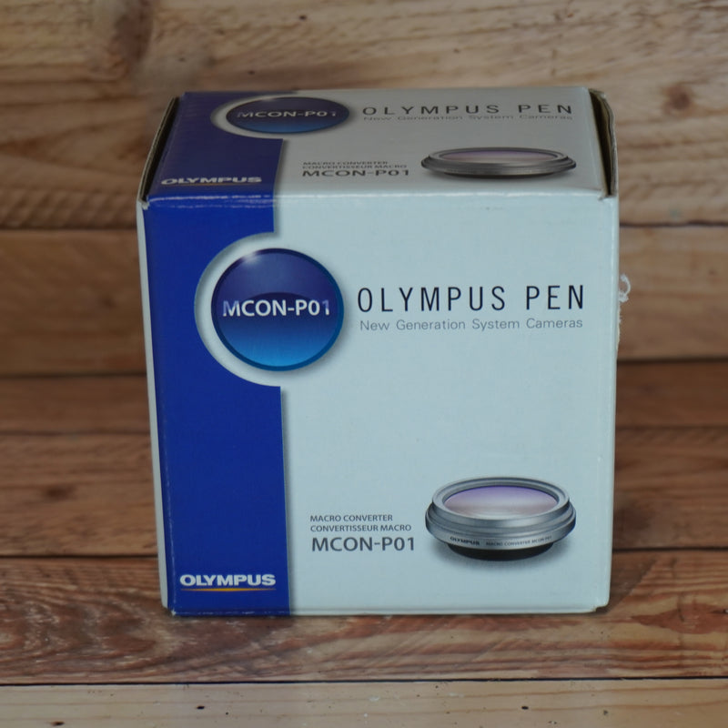 Olympus Macro Converter MCON-P01 Close-Up - Box Opened