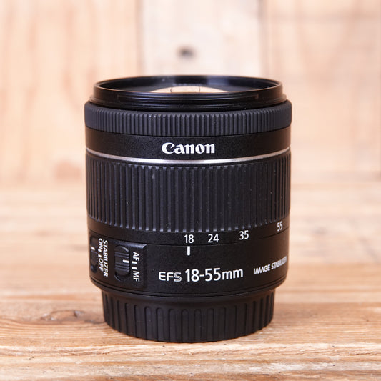 Used Canon EF-S 18-55mm F4-5.6 IS STM Lens