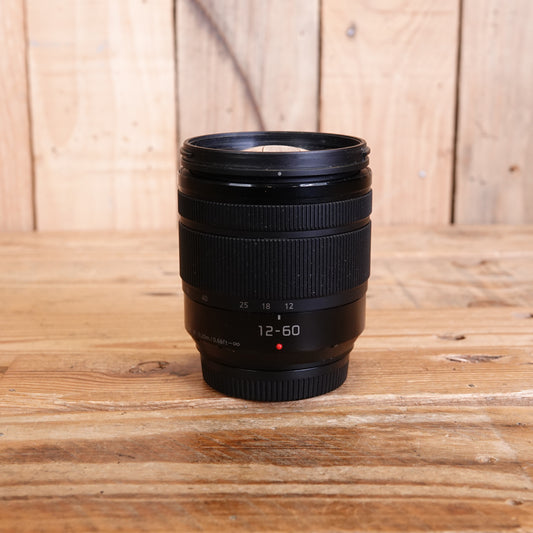 Used Panasonic 12-60mm F3.5-5.6 Asph Power OIS Micro Four Thirds Lens