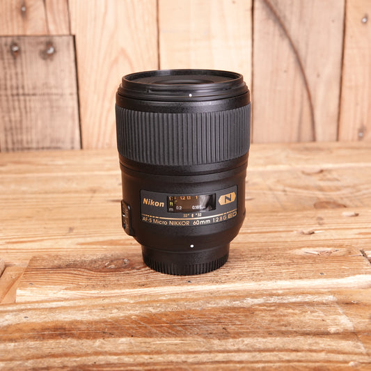 Used Nikon AF-S Micro 60mm F2.8 G ED Lens