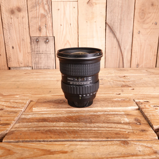 Used Tokina AT-X Pro SD 11-16mm f2.8 IF DX Lens - Nikon Fit