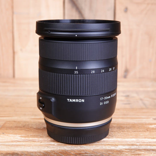 Used Tamron 17-35mm F2.8-4 Di OSD Lens  Canon EF Fit Image 1