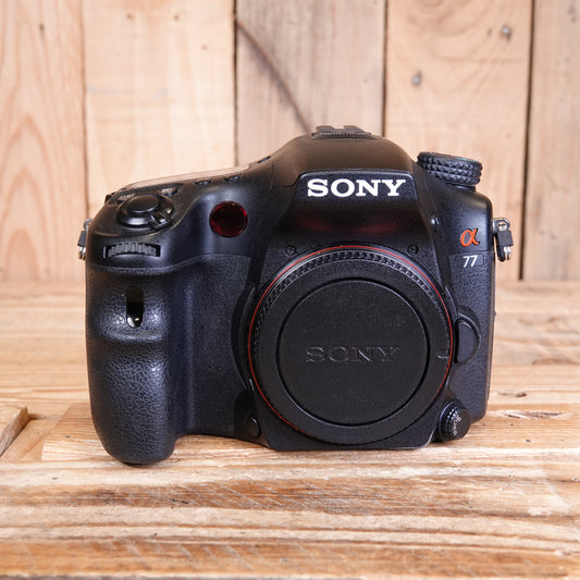 Used Sony Alpha A77 Black Digital Camera Body