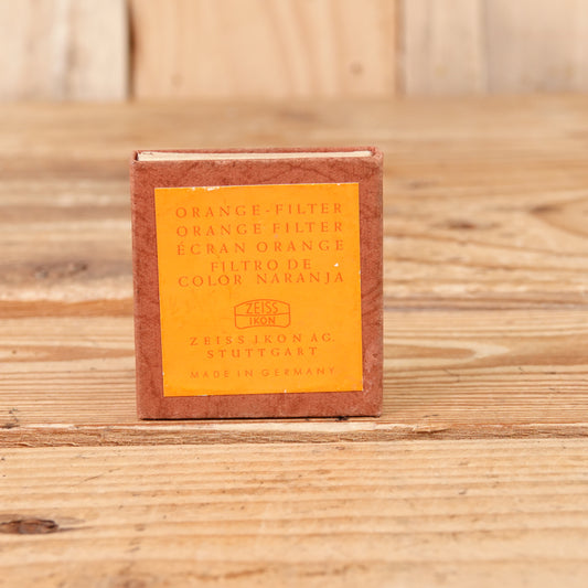 Used Zeiss Ikon 354 S40,5 5X Screw On Orange Filter