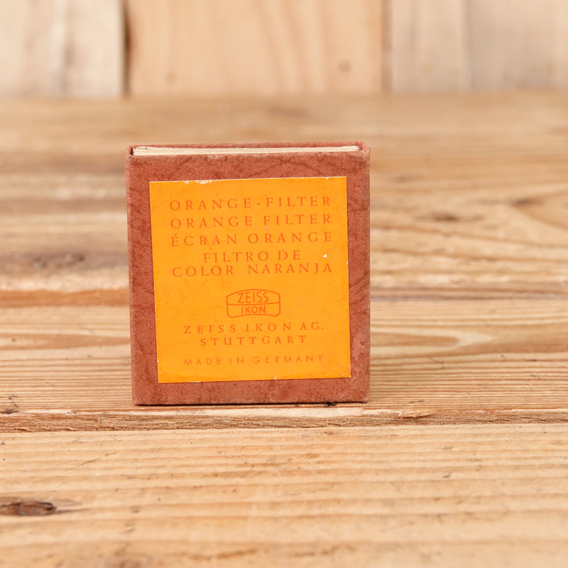 Used Zeiss Ikon 354 S40,5 5X Screw On Orange Filter