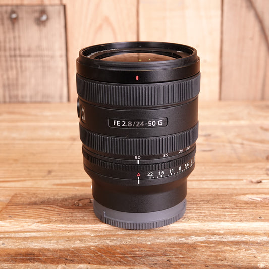 Used Sony FE 24-50mm F2.8 G Lens