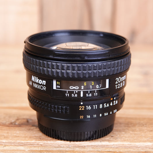 Used Nikon AF 20mm F2.8 D Lens