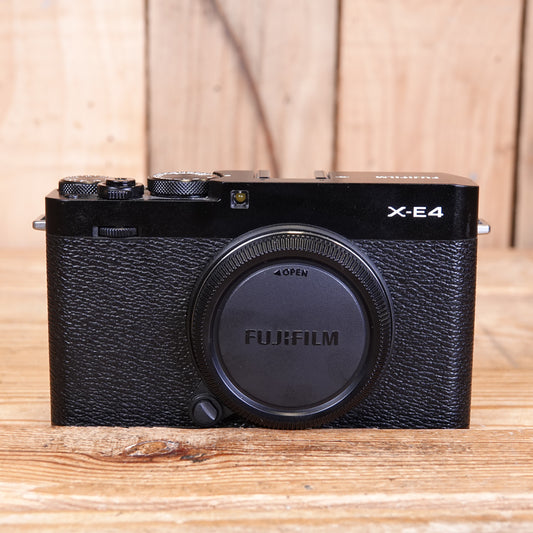 Used Fujifilm X-E4 Black Camera Body