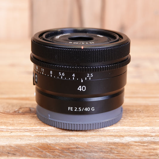 Used Sony FE 40mm F1.8 Lens