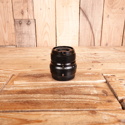 Used Fujifilm Fujinon XF 23mm f2 R WR Black Lens
