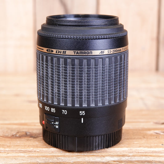 Used Tamron AF 55-200mm F4-5.6 Lens - Canon EF Fit