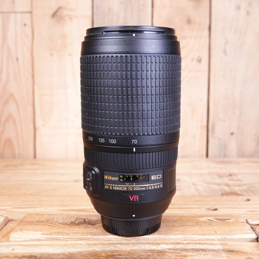 Used Nikon AF-S 70-300mm F4.5-5.6 G VR Lens