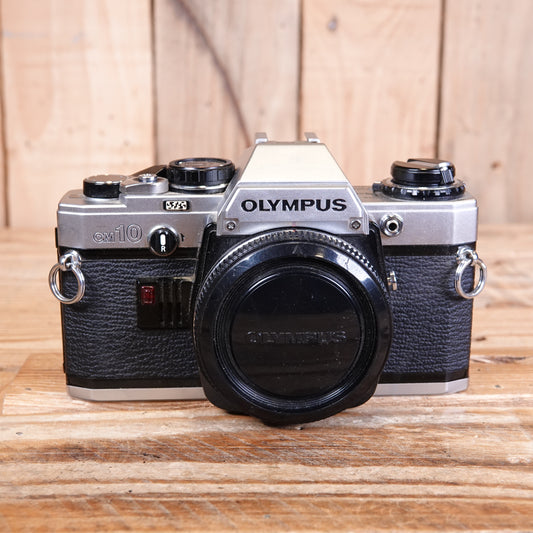 Used Olympus OM-10 Silver 35mm Film Camera Body