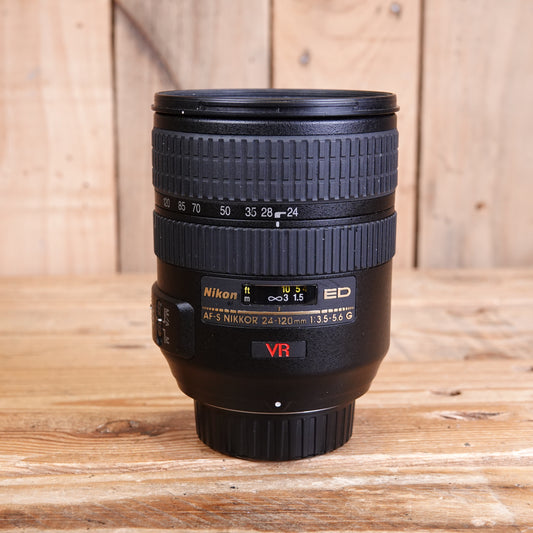 Used Nikon AF-S 24-120mm F3.5-5.6 G ED VR Lens