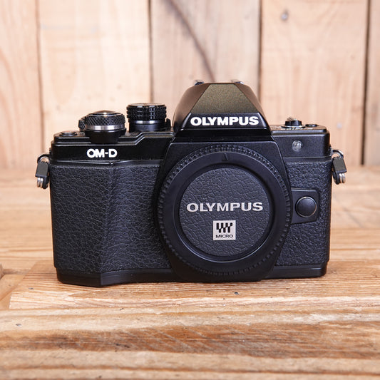 Used Olympus OM-D E-M10 Mark II Black Digital Camera Body