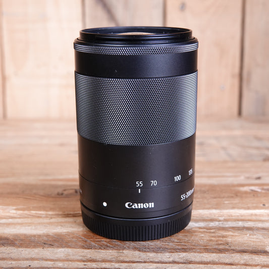 Used Canon EF-M 55-200mm F4.5-6.3 IS STM Lens