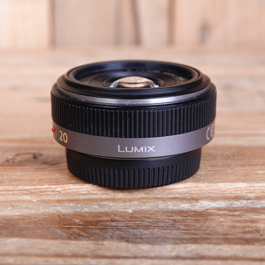 Used Panasonic 20mm F1.7 Lens Micro Four Thirds