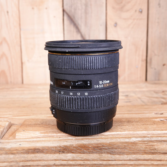 Used Sigma AF 10-20mm F4-5.6 EX DC HSM Lens - Canon Fit