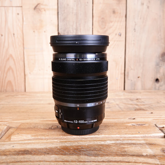 Used Olympus 12-100mm F4 IS Pro Black Micro Four Thirds Lens