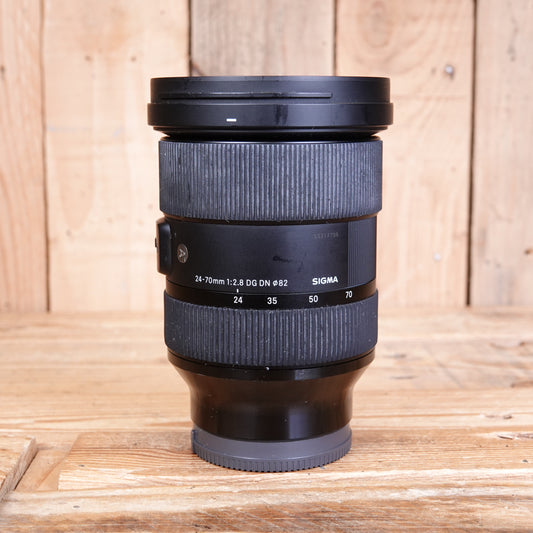 Used Sigma AF 24-70mm F2.8 DG DN ART Lens - Sony E Fit