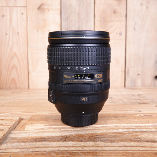 Used Nikon AF-S 24-120mm F4 G ED VR Lens