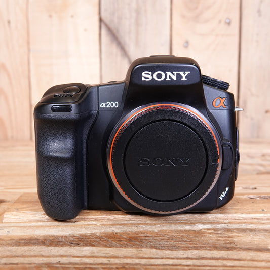 Used Sony A200 DSLR Camera Body