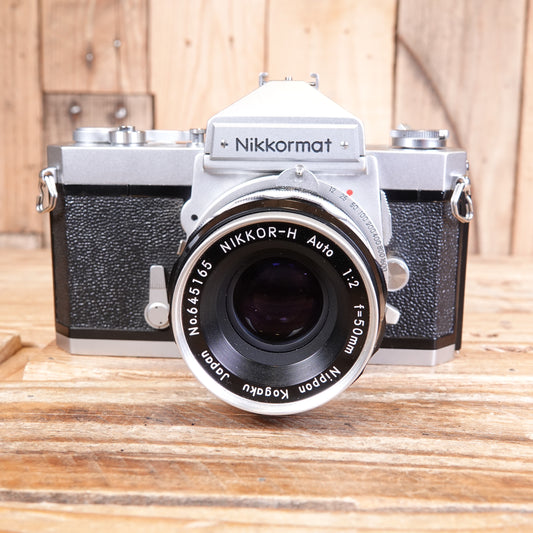 Used Nikon Nikkormat FT Camera with 50mm F2 Lens