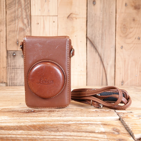 Used Leica Leather Brown Case 18690 for Leica D-Lux 4