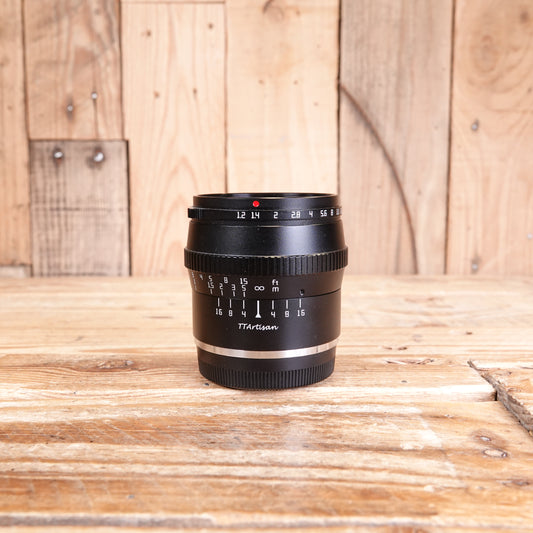 Used TTArtisan 50mm F1.2 MF Lens - Fujifilm XF Fit