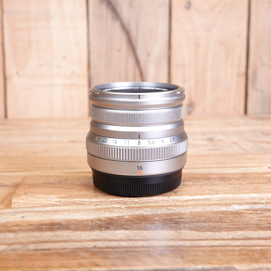 Used Fujifilm XF 16mm F2.8 Silver R WR Fujinon Lens