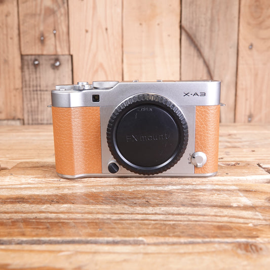 Used Fujifilm X-A3 Camera  - Brown