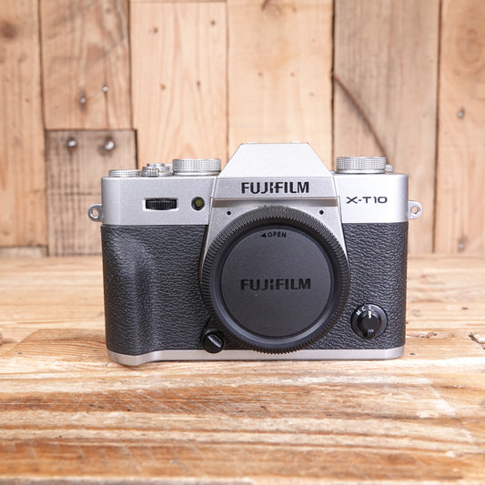 Used Fujifilm X-T10 Digital Camera Body - Silver