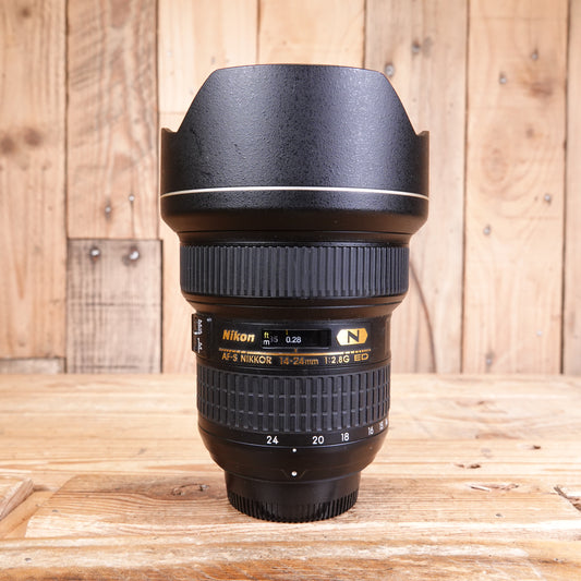 Used Nikon AF-S 14-24mm F2.8 G ED Lens