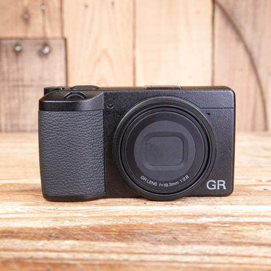 Used Ricoh GR III Black Digital Compact Camera