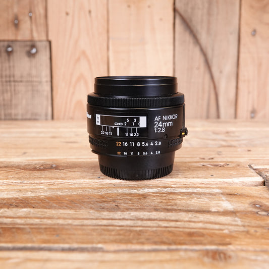 Used Nikon AF 24mm F2.8D Lens