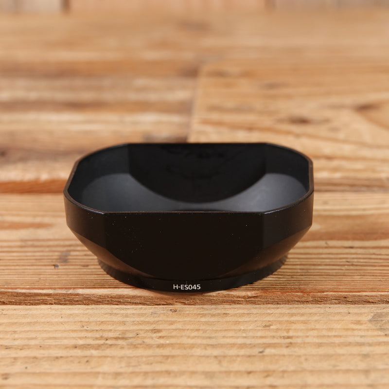 Used H-ES045 Panasonic Lens Hood for LUMIX G LEICA DG MACRO-ELMARIT 45mm