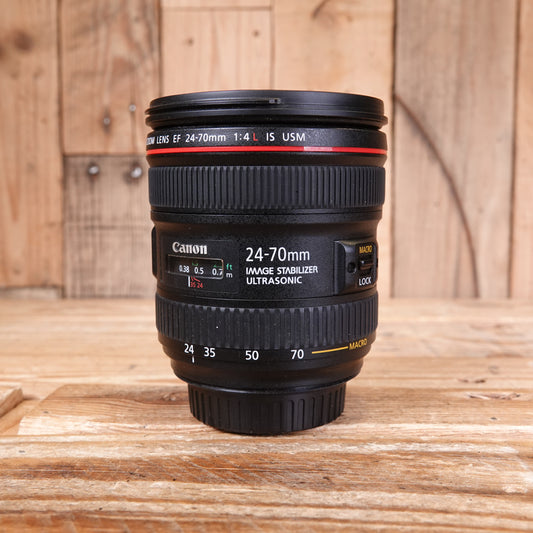 Used Canon EF 24-70mm F4 L IS USM Lens