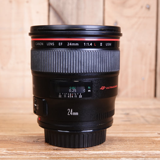 Used Canon EF 24mm f1.4 L II USM Lens