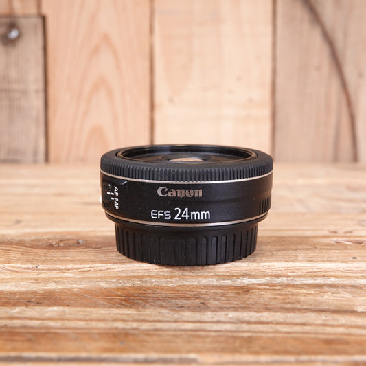 Used Canon EF-S 24mm f2.8 STM Lens