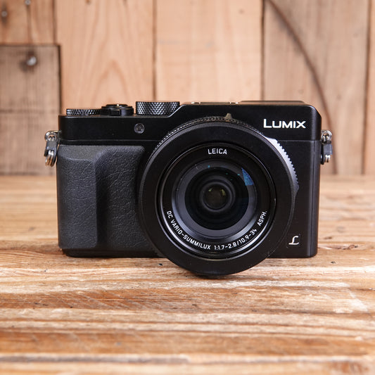 Used Panasonic Lumix DMC-LX100 Black Compact Camera